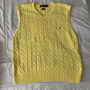 Oversized sweater vest